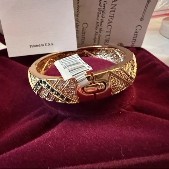 Camrose and Kross gold toned bangle - Picture 1 of 10